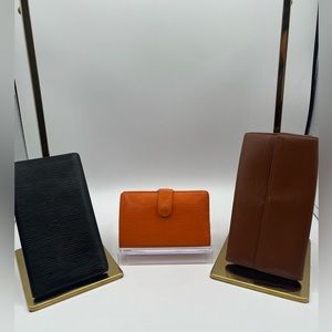 Authentic Louis Vuitton EPI wallet bundle